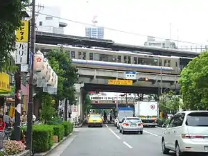 環状線 福島駅高架なにわ筋