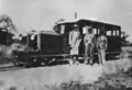 南西アフリカ(現ナミビア)のオタヴィ鉱業鉄道会社のガソリン気動車Crown Prince 。この鉄道車両は時速137キロメートルの速度に達した