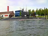 展示艦になっているSS-581 ブルーバック