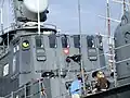 ロルニク(1241RE型)の艦橋付近