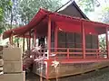 社殿の側面