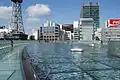 「水の宇宙船」の屋上
