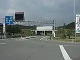 尾花沢北IC出入口尾花沢新庄道路