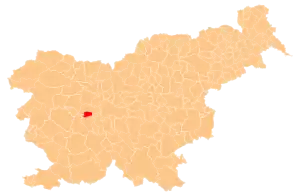 Umestitev občine Horjul v Sloveniji