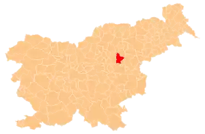 Umestitev občine Celje v Sloveniji