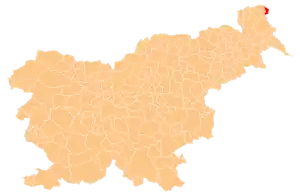 Umestitev občine Hodoš v Sloveniji