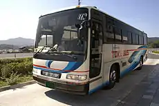 徳島バス(大内バスストップにて)