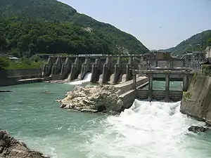 東京電力小田切ダム（犀川）
