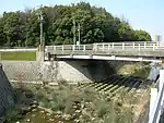 瀬木川との合流点(2016年(平成28年)2月)