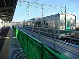 営業再開当初の駅構内（2016年12月）