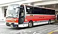 小田急箱根高速バスの復刻カラーとなる1501号車