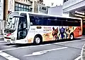 『新世紀エヴァンゲリオン』ラッピングが施された5162号車