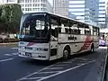 1997年から2003年まで在籍していたユーロツアー（新宿駅にて）