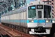 1編成のみ存在した8両固定編成（2015年2月11日 / 厚木駅）