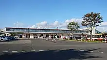 1955年から2022年まで使われた二代目駅舎（2018年10月）