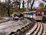 遊園地の豆汽車（2009年4月4日撮影）