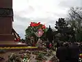 Victory Day celebrations at the monument in 2014.
