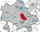 Lage der Stadt Oer-Erkenschwick im Kreis Recklinghausen