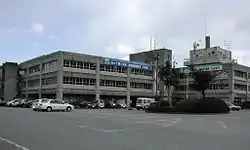 大船渡市役所(2010年(平成22年)3月撮影)