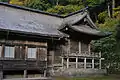 奥宮本殿(右)・幣殿(左)