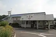 旧駅舎（2007年8月）