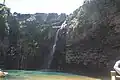 雄川の滝展望所からの風景