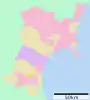 大河原町位置図