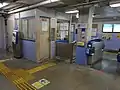 地上駅時代にあった地下の改札口
