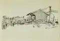 『池袋駅貨物置場』 (制作年不明)