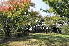 主郭付近(2019年(令和元年)11月)