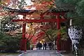 三の鳥居（中門の前から）