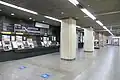 コンコース・切符売り場（2023年1月）