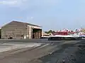 大分基地の構内（2009年10月撮影）