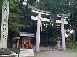 乎加神社 鳥居