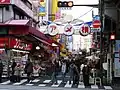 アメヤ横丁 御徒町駅側入口（2010年12月6日撮影）