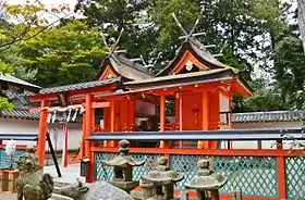 岡田鴨神社本殿 天満宮(旧本社本殿)