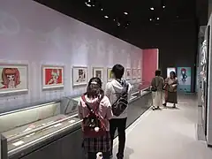 全国各都市で開催された回顧展（岡崎市美術博物館、2019年）