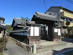 藤川宿脇本陣跡（2017年（平成29年）12月）