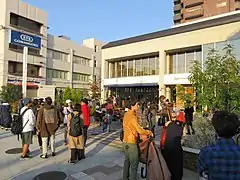 「岡崎ジャズストリート」の演奏会場となった家具店