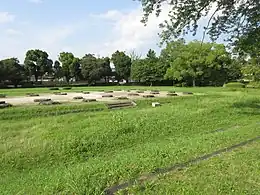 北野廃寺跡（2020年（令和2年）8月）