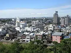 伊賀川の西側