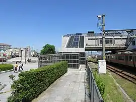 西口（2017年9月）