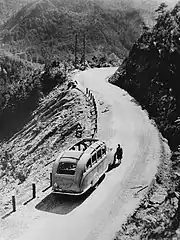 新箱根の山道(1935年頃)