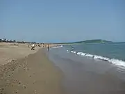 現在のオホーツコエ付近のオホーツク海岸
