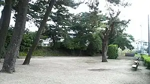 沖洲台場跡(現在は沖洲公園となっている)