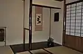 蔵座敷内の茶室と踏み込み床