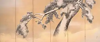 『雪松図』(国宝)三井記念美術館