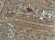旧北九州空港の空中写真(1974年)国土交通省 国土地理院 地図・空中写真閲覧サービスの空中写真を基に作成