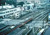 東口が再開発される前の戸塚大踏切