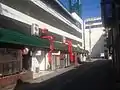 千歳御門が元々建造された富山市桜木町の跡地